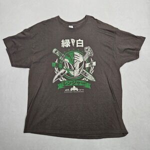 Mighty Morphin Power Rangers Tv show Men's T Shirt  Loot Crate 2XL‎ Year 2015